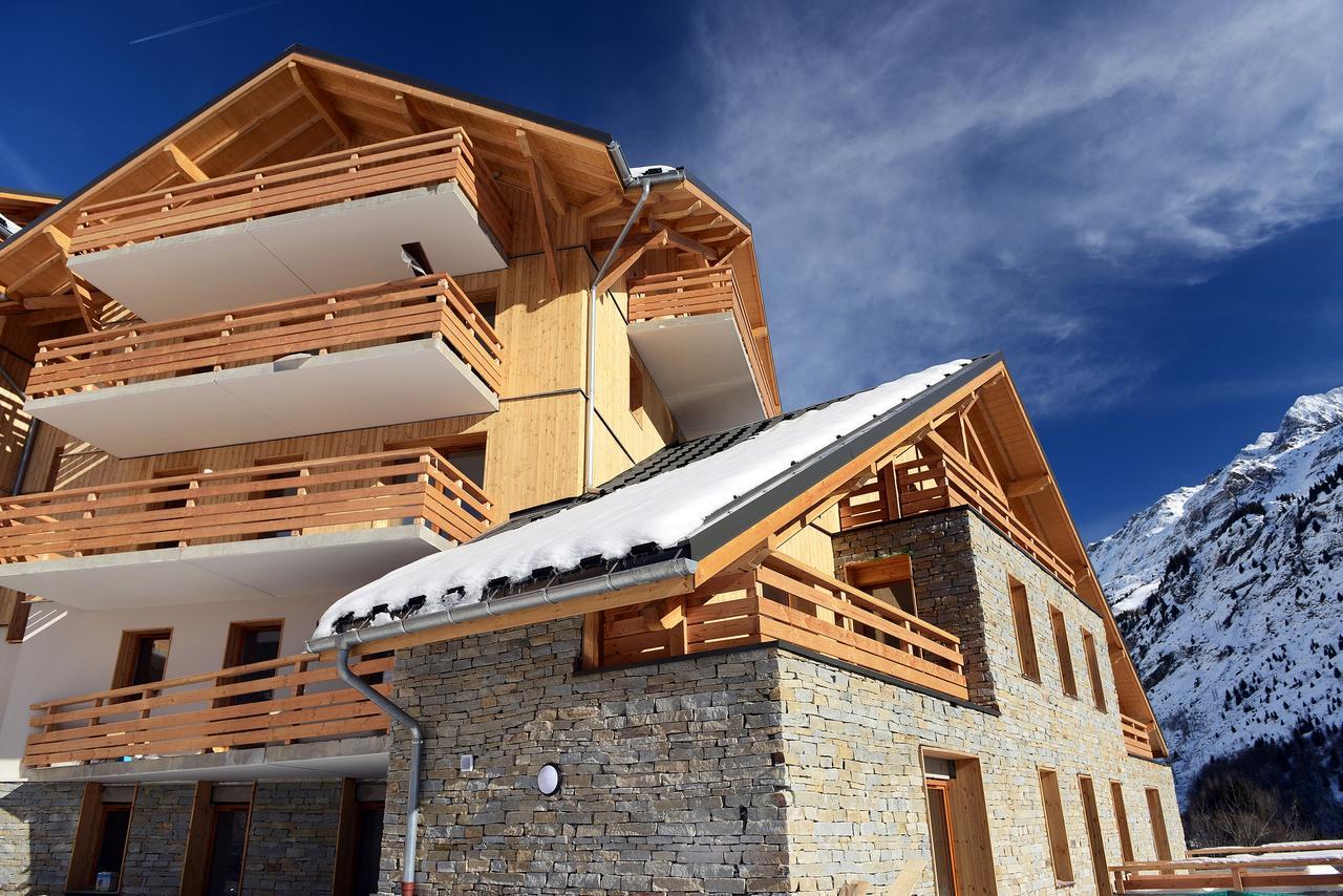 Résidence Odalys Le Crystal Blanc Vaujany Exterior foto