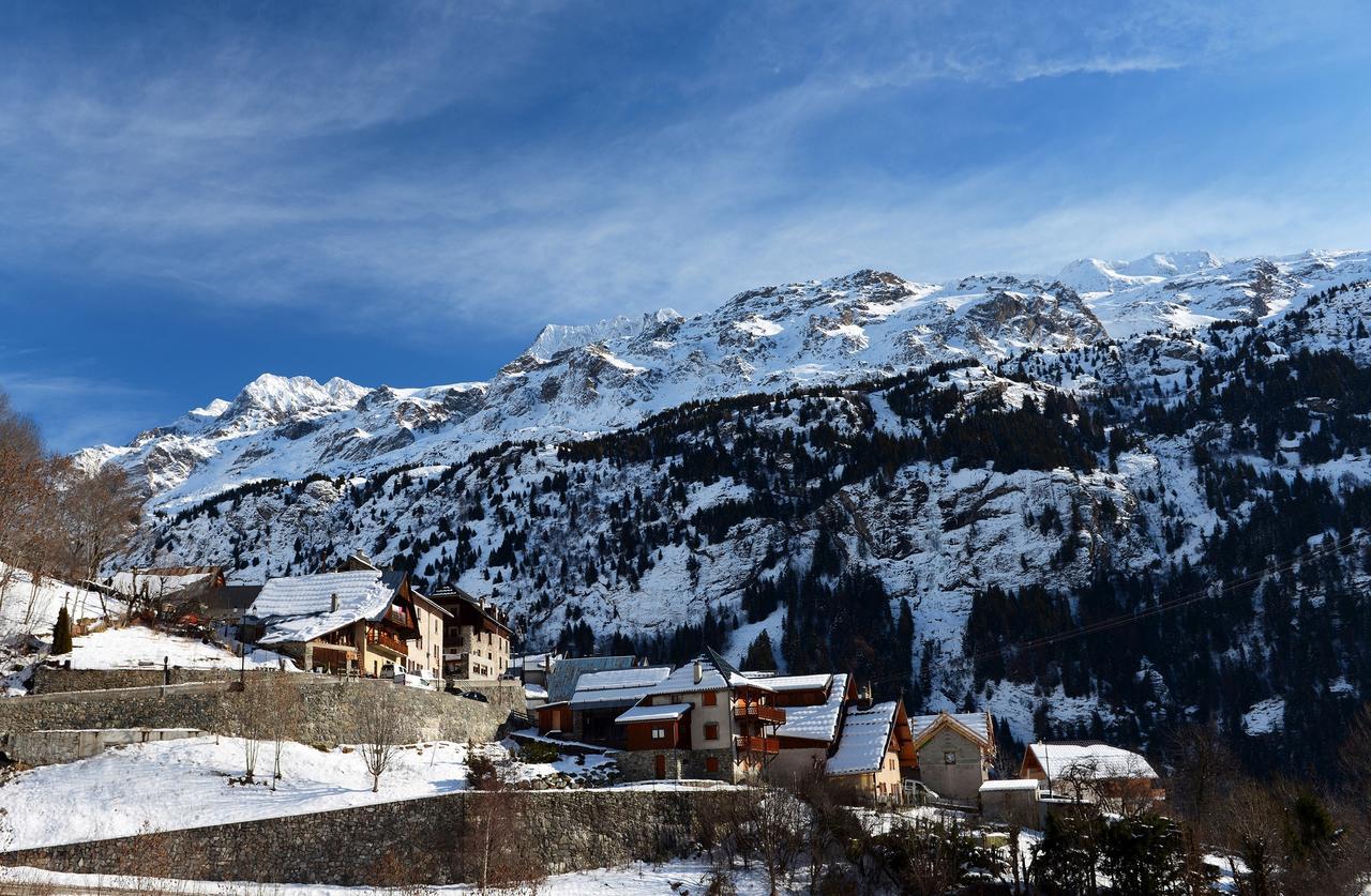 Résidence Odalys Le Crystal Blanc Vaujany Exterior foto