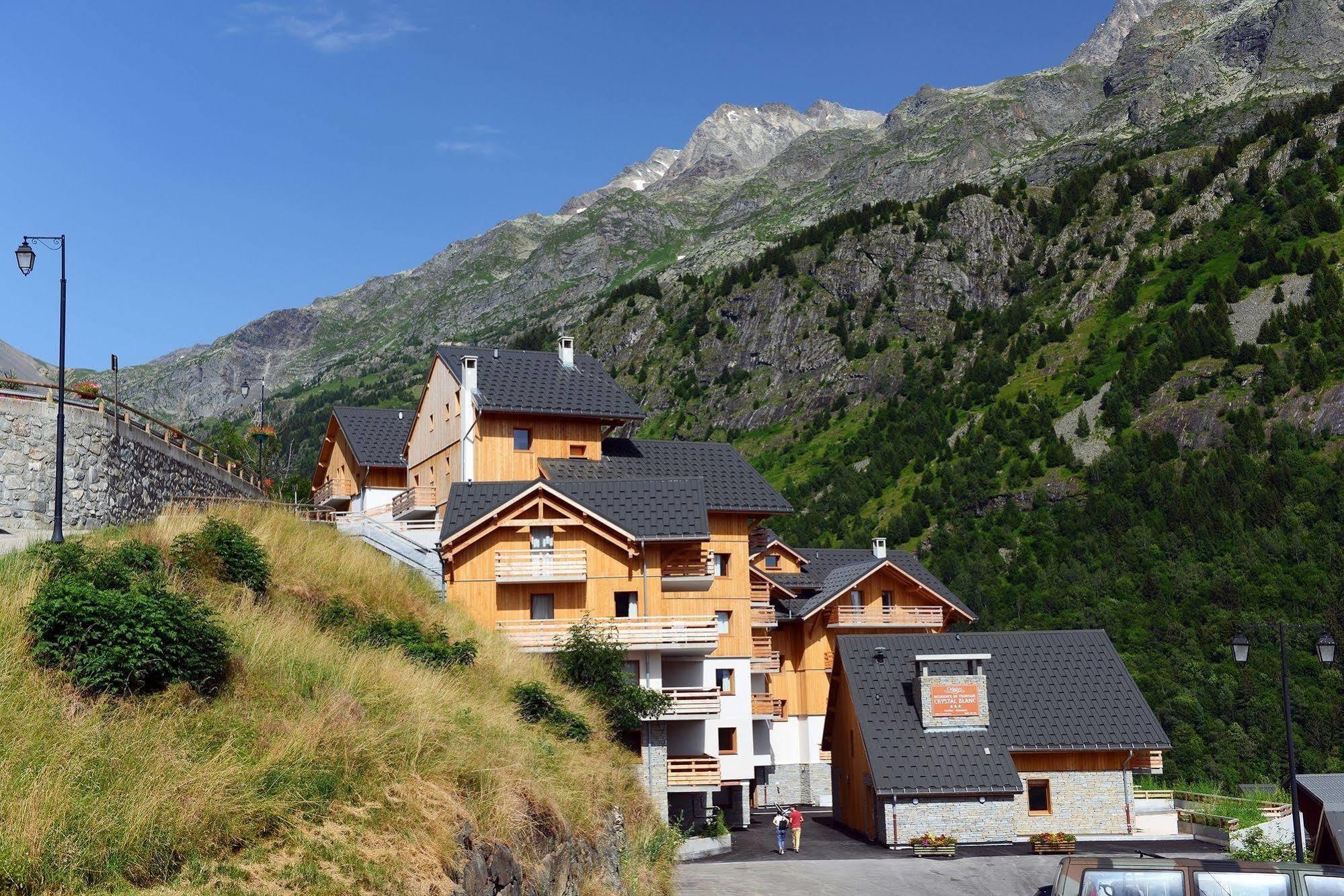 Résidence Odalys Le Crystal Blanc Vaujany Exterior foto